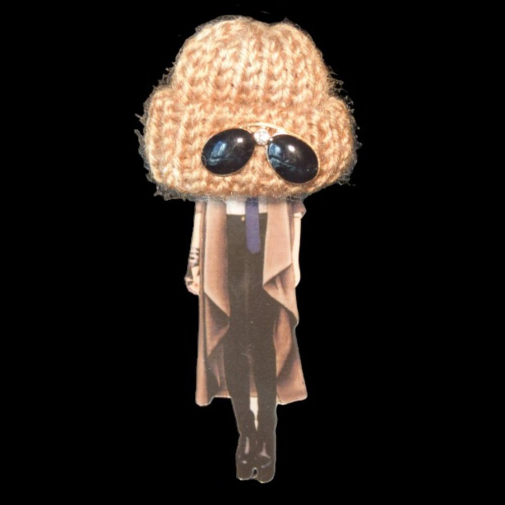 Large Model Sunglasses Acrylic Statement Brooch Pins Accessories Fashion